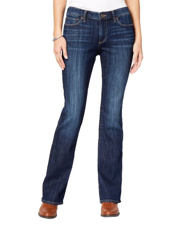 Lucky Brand Denim - Lucky Brand Sweet N' Crop Bootcut Jeans Dark Wash 4/ 27 #A4535